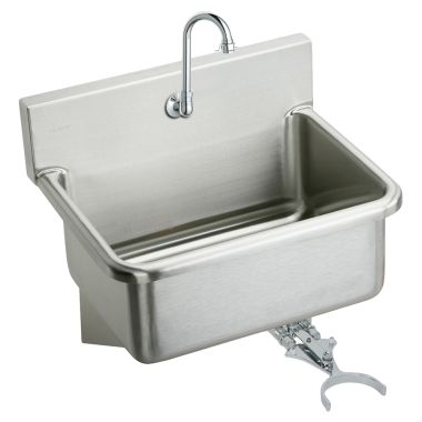 Click here to see Elkay EWS3120KC Elkay EWS3120KC Scrub-Up Stainless Steel Single Bowl Sink Package