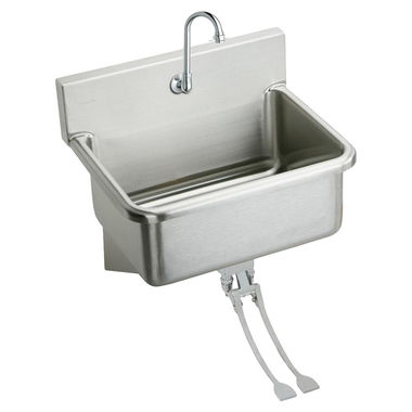 Click here to see Elkay EWS3120FC Elkay EWS3120FC Scrub-Up Stainless Steel Single Bowl Sink Package