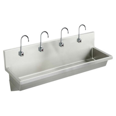 Click here to see Elkay EWMA9620SACC Elkay EWMA9620SACC Four Station Wash Sink Package