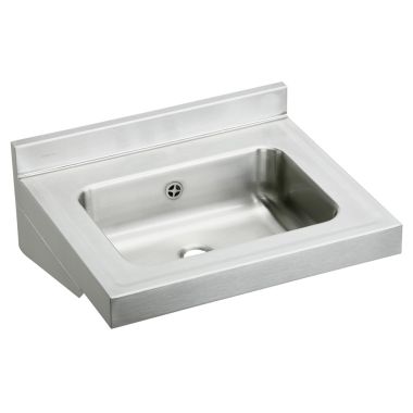 Click here to see Elkay ELVWO22190 Elkay Buffed Satin Single Bowl Sink, Rectangle Shape, Wall Hung - ELVWO22190