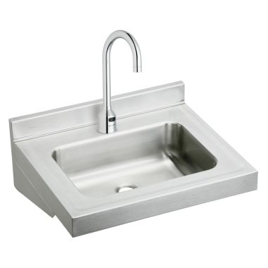 Click here to see Elkay ELV2219SACMC Elkay ELV2219SACMC Lavatory Stainless Steel Single Bowl Sink Package