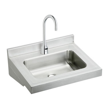 Click here to see Elkay ELV2219SACC Elkay ELV2219SACC Stainless Steel Wall Hung Lavatory Sink Kit - Buffed Satin