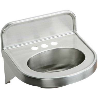 Click here to see Elkay ELV1817CS3 Elkay ELV1817CS3 Stainless Steel Wall Hung Lavatory Sink - Buffed Satin