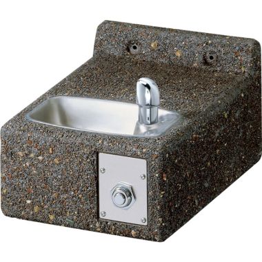 Click here to see Elkay LK4593FR Elkay LK4593FR  Stone Wall-Mount Fountain