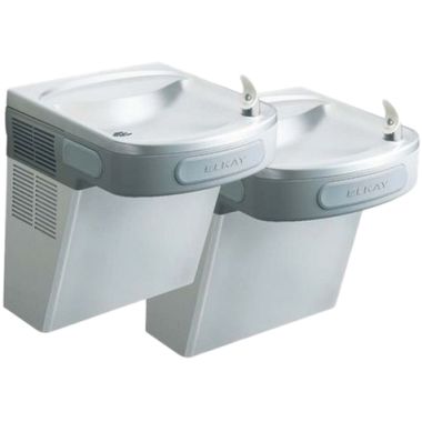 Click here to see Elkay EZSTLVR8SC Elkay EZSTLVR8SC  Wall-Mounted Dual-Station Water Cooler