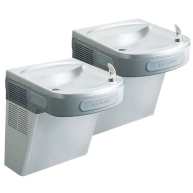 Click here to see Elkay EZSTLRDDSC Elkay EZSTLRDDSC  Wall-Mounted Dual-Station Water Cooler