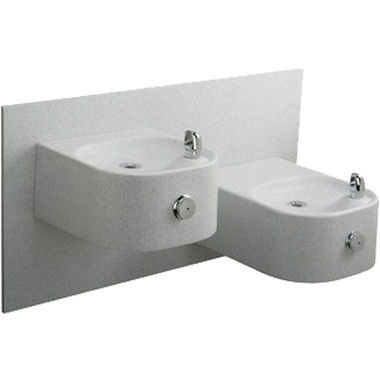 Click here to see Elkay EDFPVR217RC Elkay EDFPVR217RC  Soft Sides 2-Level Exposed Wall-Mounted Drinking Fountain