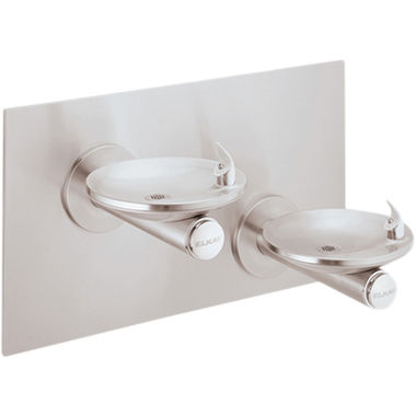 Click here to see Elkay EDFPBM117C Elkay EDFPBM117C - SwirlFlo Bi-Level Fountain - Non-Filtered, Non-Refrigerated, Stainless