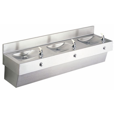 Click here to see Elkay EDF310C Elkay EDF310C  3-Station Drinking Fountain