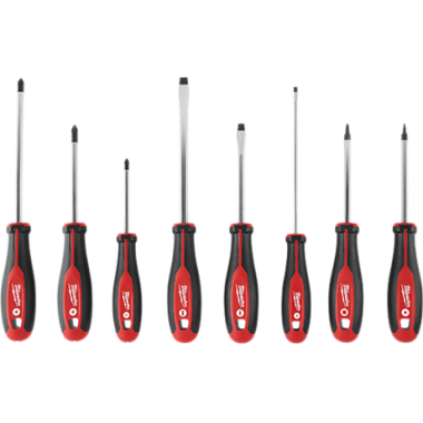 Click here to see Milwaukee 48-22-2718 Milwaukee 48-22-2718 8pc Screwdriver Kit w/ Square