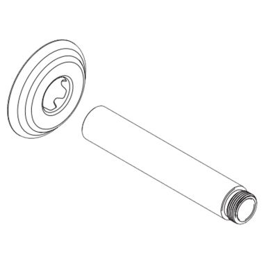 Click here to see Moen 104631 Moen 104631 AC Tube & Escutcheon, Chrome