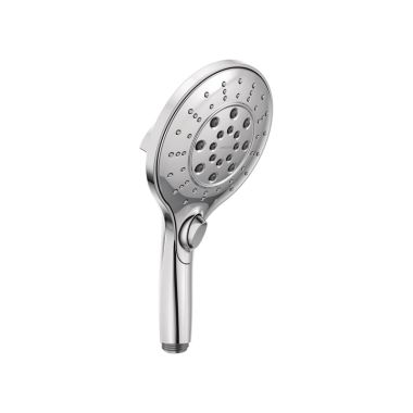 Click here to see Moen 187054 Moen Attract 5-1/2in Six-Function Push-Button Handheld Shower for 3662EP Wall-Mount Handshower, Round, Magnetix, Eco-Performance, 1.75 GPM, Chrome - 187054