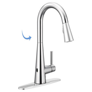 Click here to see Moen 191001 Moen 191001 Sleek Wave Faucet Assembly Kit - Chrome