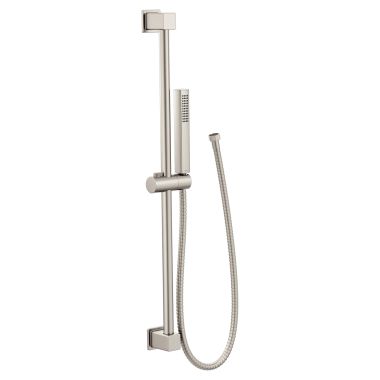 Click here to see  3988EPSRN Moen Handheld Shower with Slide Bar, 1.75 GPM, WaterSense, Spot Resist Brushed Nickel - 3988EPSRN