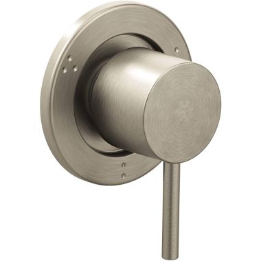 Click here to see Moen T4192BN Moen Align 3-Function Transfer Valve Trim, 360-Degree Rotation Lever Handle, Brushed Nickel - T4192BN