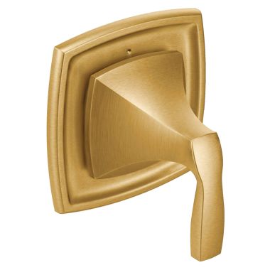 Click here to see Moen T4611BG Moen Voss Multi-Function Transfer Valve Trim, 180-Degree Rotation Lever Handle, Brushed Gold - T4611BG