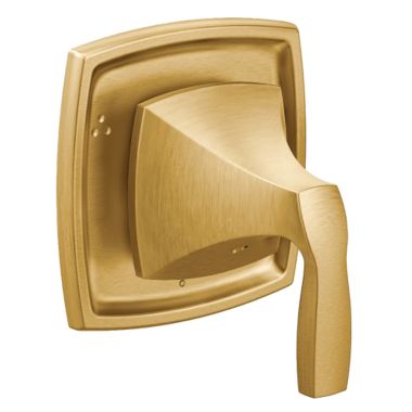 Click here to see Moen T4612BG Moen Voss Multi-Function Transfer Valve Trim, 360-Degree Rotation Lever Handle, Brushed Gold - T4612BG