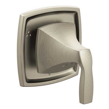 Click here to see Moen T4612BN Moen Voss Multi-Function Transfer Valve Trim, 360-Degree Rotation Lever Handle, Brushed Nickel - T4612BN