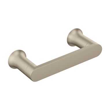 Click here to see Moen BH3808BN  Moen Genta LX Pivoting Toilet Paper Holder, Brushed Nickel - BH3808BN