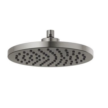 Click here to see Brizo 81398-SL-2.5 Brizo Essential 10” Raincan Shower Head, Single-Function, Full Spray, 2.5 GPM, WaterSense, Brilliance Luxe Steel - 81398-SL-2.5