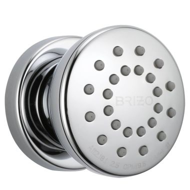 Click here to see Brizo 84110-SL Brizo Essential Round Body Spray, Touch-Clean, 1.75 GPM, Brilliance Luxe Steel - 84110-SL