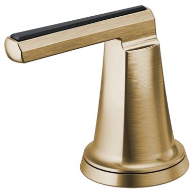 Click here to see Brizo HL5398-GLBC Brizo Levoir Lever Handle Kit, ADA, Brilliance Luxe Gold/Black Crystal - HL5398-GLBC