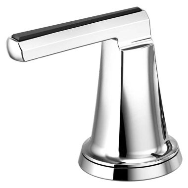 Click here to see Brizo HL5398-PCBC Brizo Levoir Lever Handle Kit, ADA, Polished Chrome/Black Crystal - HL5398-PCBC