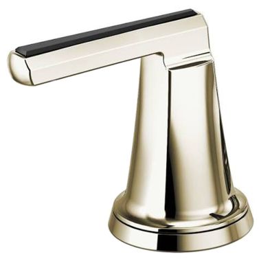 Click here to see Brizo HL5398-PNBC Brizo Levoir Lever Handle Kit, ADA, Brilliance Polished Nickel/Black Crystal - HL5398-PNBC