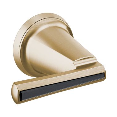 Click here to see Brizo HL5898-GLBC Brizo Levoir Luxe Gold/Black Crystal Wall Mount Lever Handle Kit, ADA - HL5898-GLBC
