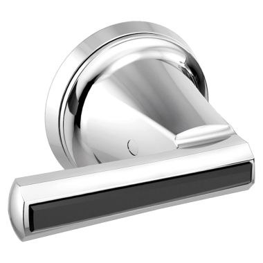 Click here to see Brizo HL7098-PCBC Brizo Levoir Polished Chrome/Black Crystal Wall Mount Tub Filler Lever Handle Kit, ADA - HL7098-PCBC