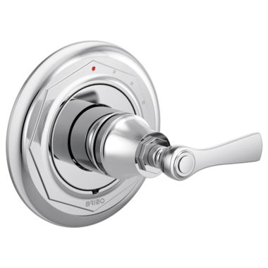 Click here to see Brizo T60P060-PC Brizo Rook Pressure Balance Single-Handle Valve Trim, Lever Handle, Polished Chrome - T60P060-PC