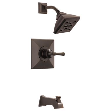 Click here to see Brizo T60P440-RB Brizo Vesi Venetian Bronze Single-Function Pressure Balance Tub and Shower Trim, H2OKinetic, ADA, 1.75 GPM - T60P440-RB