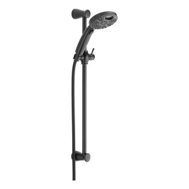 Click here to see Delta 51406-C-RB Delta Universal Showering Temp2O 6-Setting Hand Shower with Slide Bar, Touch-Clean, 1.75 GPM, Venetian Bronze - 51406-C-RB