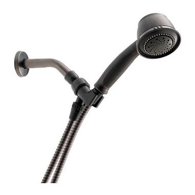 Click here to see Delta 75522CRB Delta 75522CRB Universal Showering 5-Setting Traditional Arm Mount Hand Shower, Touch-Clean - Venetian Bronze