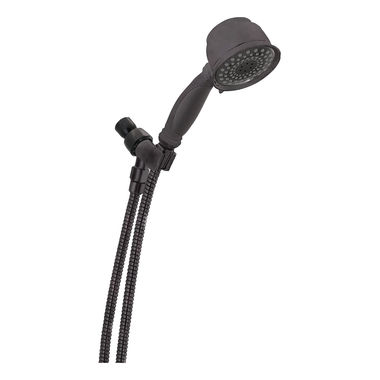 Click here to see Delta 75526CRB Delta 5-Setting Hand Shower, Touch-Clean, SpotShield Venetian Bronze - 75526CRB