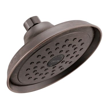 Click here to see Delta RP72856RB Delta Silverton 5-3/4in Shower Head, Round, 1.75 GPM, Venetian Bronze - RP72856RB