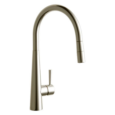 Click here to see Elkay LKLFHA1031NK Elkay Harmony Single-Handle Pull-Down Kitchen Faucet, Lead Free, Brushed Nickel - LKLFHA1031NK