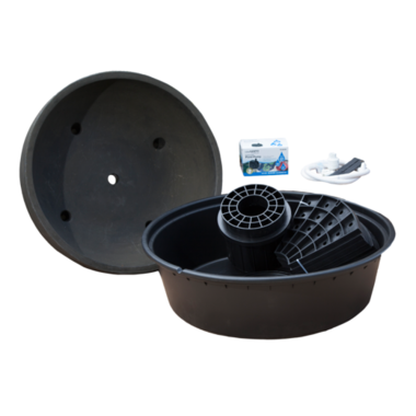 Click here to see Little Giant 566598 Little Giant 566598 LBFK Lotus Bowl Fountain Kit - Old Bronze