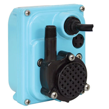 Click here to see Little Giant 521204 Little Giant Oil-Filled Small Submersible Fountain Pump, 170 GPH, 115 Volts, 6 ft. Cord Length, 1/4-inch MNPT Discharge - 1-MA 521204