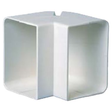 Click here to see Little Giant 599600322 Little Giant 599600322 D6-90CW 90° Elbow Bend (Outside Corner) -  White