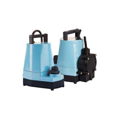 Click here to see Little Giant 505500 Little Giant Utility Pumps, 1/6 HP, 115V, 10' Cord Length, 380 Watts, 1