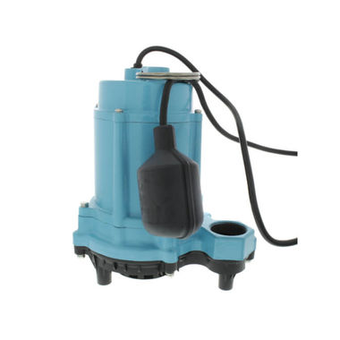 Click here to see Little Giant 506803 Little Giant 6EC Series Sump/Effluent Pump, 1/3 HP, 115V, Piggyback Switch, 10' Cord, 1-1/2