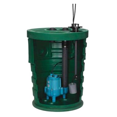 Click here to see Little Giant 509664 Little Giant 9SF2V3D Pit & Plus SR Submersible 1-Phase Sewage Pump Package, 0.4 HP, 20