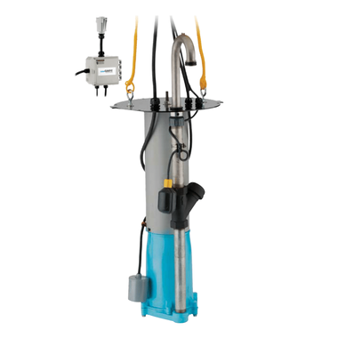 Click here to see Little Giant 520835 Little Giant Grinder Retrofit Kit, 1-1/4-inch NPT Piping, 1-1/4-Inch Cast Iron Anti-siphon, 2 HP, 230 Volts, 3450 RPM - GP-A-RFKT 520835