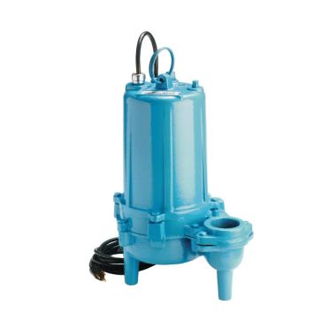 Click here to see Little Giant 620208 Little Giant WS Series Submersible Sewage Pump, 1 HP, 208-230 V, 3-Phase, Cast Iron, Manual Switch, 20' Cord, 2