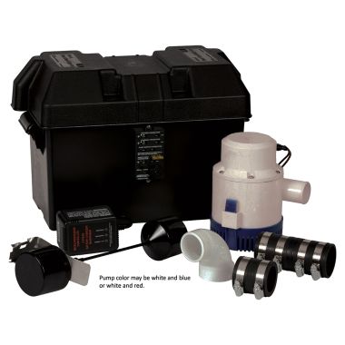 Click here to see Red Lion 14942792 Red Lion Battery Backup System with 12VDC Backup Pump, 14A, 6' Charger Cord, Automatic Diaphragm Switch - RL-SPBS (14942792)