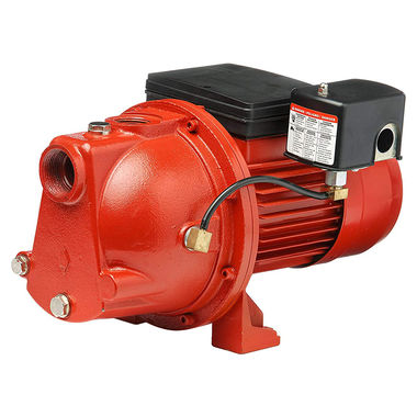 Click here to see Red Lion 97081001 Red Lion SWJ Series 1 HP Shallow Well Jet Pump with 30/50 Pressure Switch, 115/230 V, Cast Iron, 1