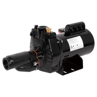 Click here to see Red Lion 97090501 Red Lion Convertible Jet Pump with Deep Well Injector, 1/2 HP, 115/230 V, 30/50 Pressure Switch, Cast Iron, 1