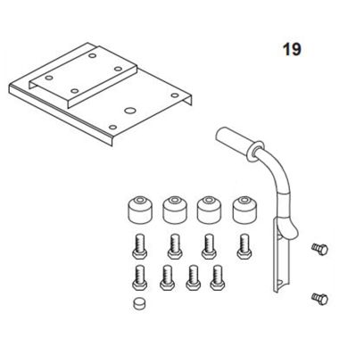 Click here to see Red Lion 617109 Red Lion 617109 Base/Handle Assembly Kit Group E for Model 2RLAG-1 Pumps