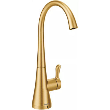 Click here to see Moen S5520BG Moen SIP Transitional One-Handle Beverage Faucet, Brushed Gold - S5520BG
